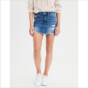 American Eagle Denim Mini Skirt
